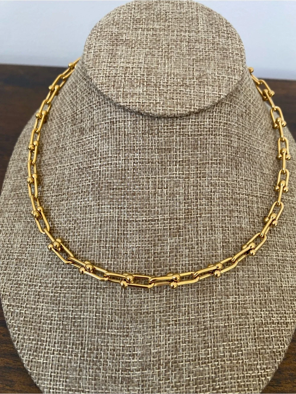 Gold Plated Hardware Necklace - Picture 8 of 8